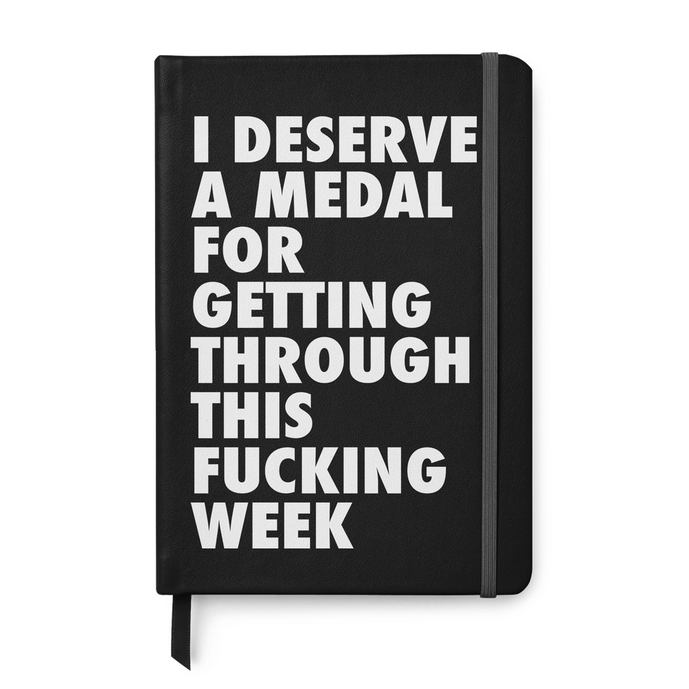 Deserve Medal Leather Style Notebook #6 image